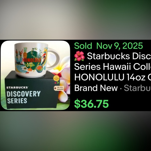 🏝️ HONOLULU Discovery Series NIB 14oz mug coffee tea Starbucks Hawaii collection - Picture 12 of 12